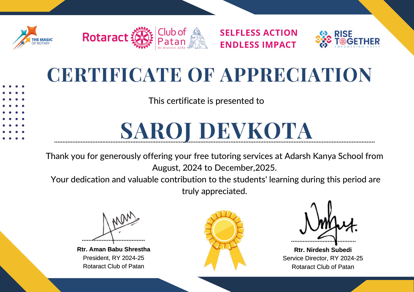 Educational Tutoring Volunteer